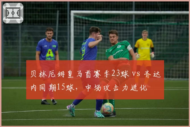 贝林厄姆皇马首赛季23球 vs 齐达内同期15球，中场攻击力进化